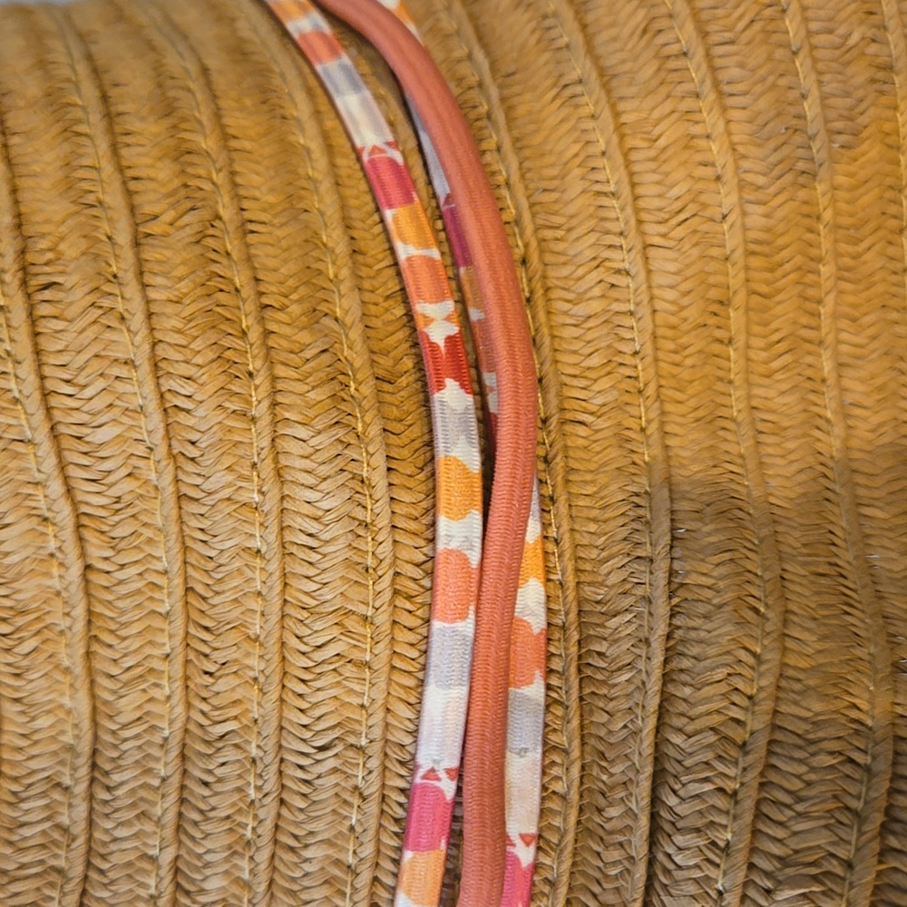 Vera Bradley Wide Brim Floppy Tan Sun Hat - Picture 4 of 7